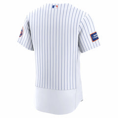 New York Mets Nike Home Sponsor Patch Authentic Jersey Sale