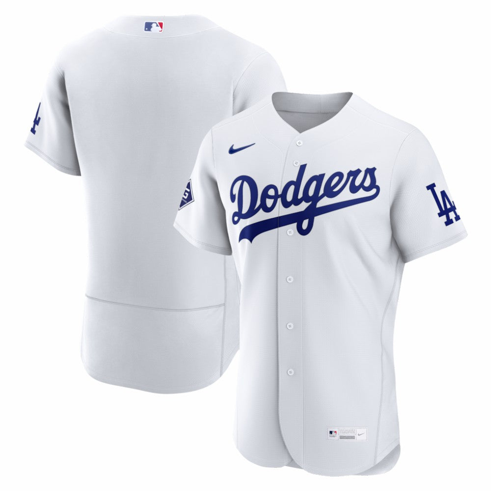 Los Angeles Dodgers Nike Home Sponsor Patch Authentic Jersey Near Me