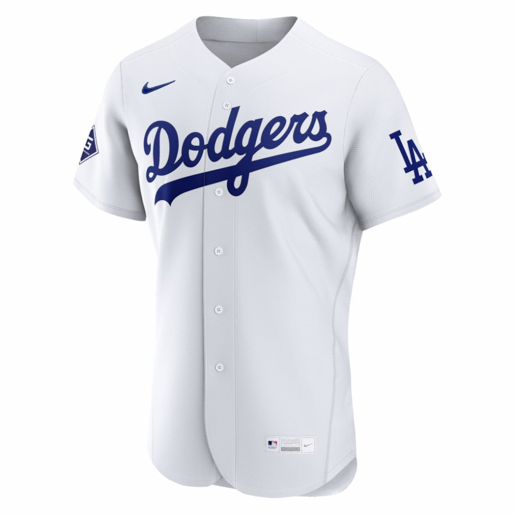 Los Angeles Dodgers Nike Home Sponsor Patch Authentic Jersey Near Me