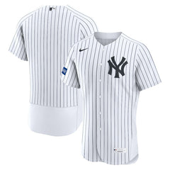 New York Yankees Nike Home Sponsor Patch Authentic Jersey Discount