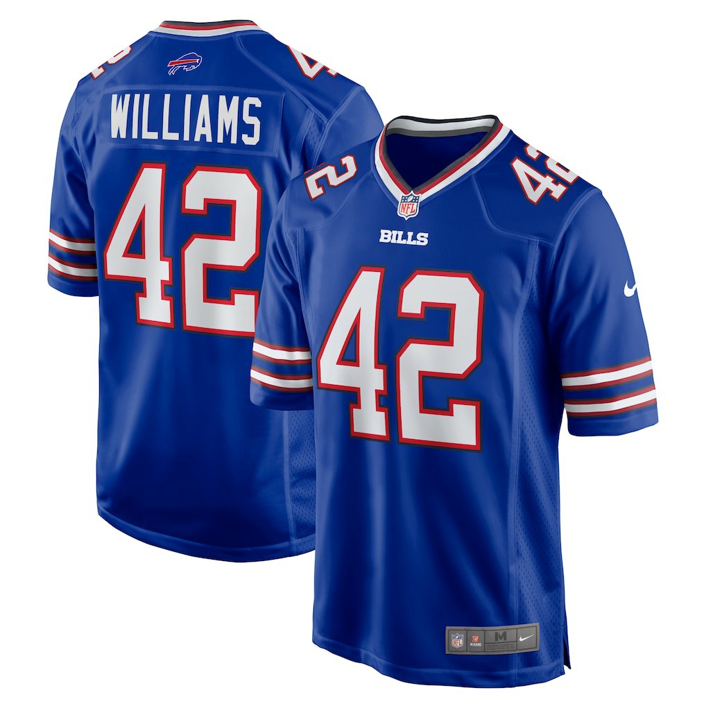 Dorian Williams Buffalo Bills Home Game Jersey - Royal - Nike