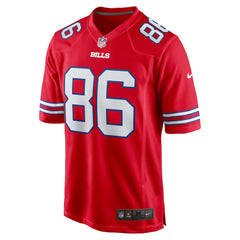 Dalton Kincaid Buffalo Bills Alternate Game Jersey - Red - Nike