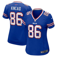 Dalton Kincaid Buffalo Bills Women's Home Game Jersey - Royal - Nike