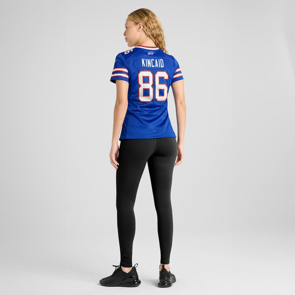 Dalton Kincaid Buffalo Bills Women's Home Game Jersey - Royal - Nike