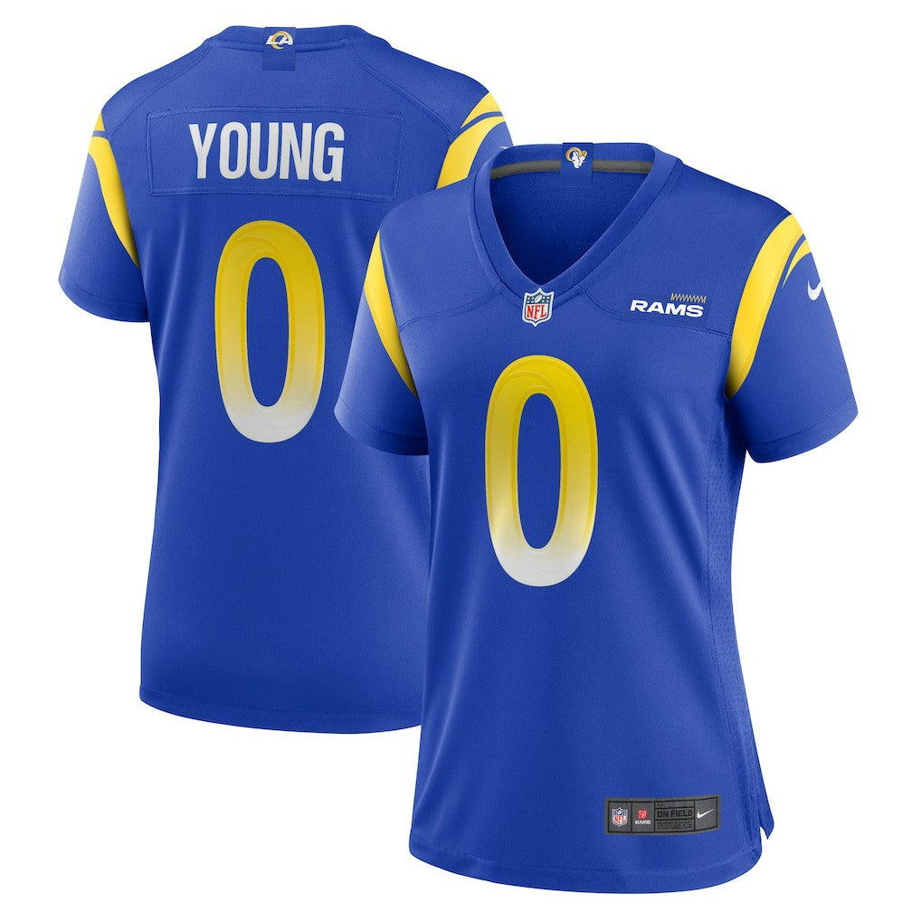 Byron Young Los Angeles Rams Women's Home Game Jersey - Royal - Nike