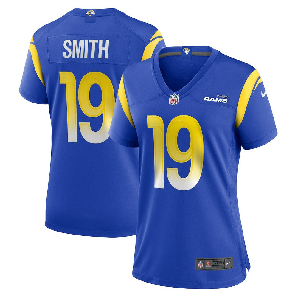 Xavier Smith Los Angeles Rams Women's Home Game Jersey - Royal - Nike
