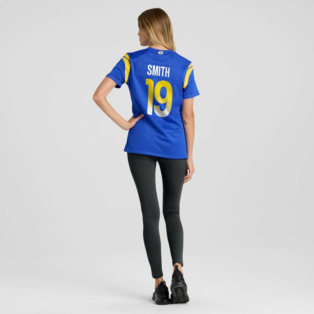 Xavier Smith Los Angeles Rams Women's Home Game Jersey - Royal - Nike
