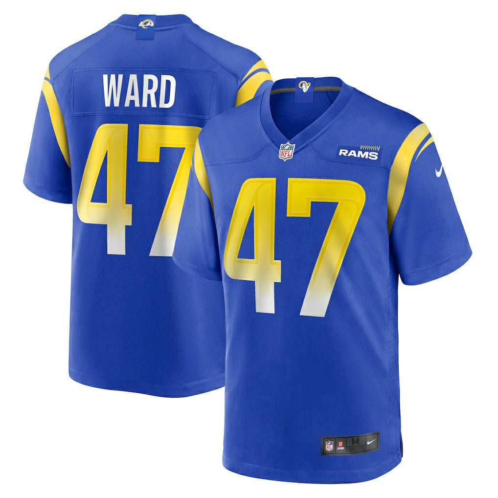 Alex Ward Los Angeles Rams Home Game Jersey - Royal - Nike