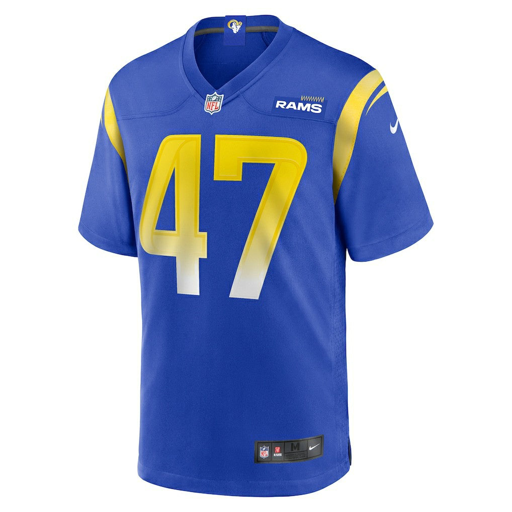Alex Ward Los Angeles Rams Home Game Jersey - Royal - Nike