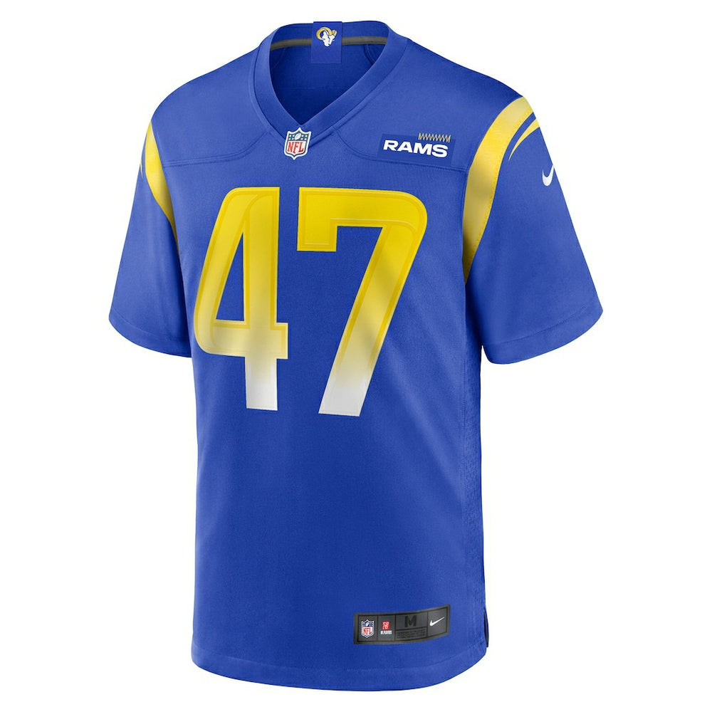 Alex Ward Los Angeles Rams Home Game Jersey - Royal - Nike