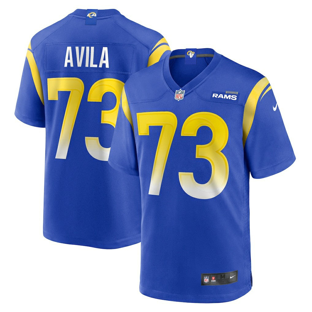 Steve Avila Los Angeles Rams Home Game Jersey - Royal - Nike