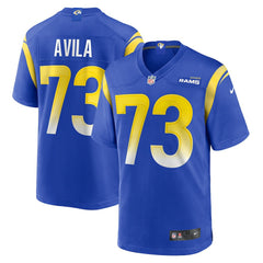 Steve Avila Los Angeles Rams Home Game Jersey - Royal - Nike