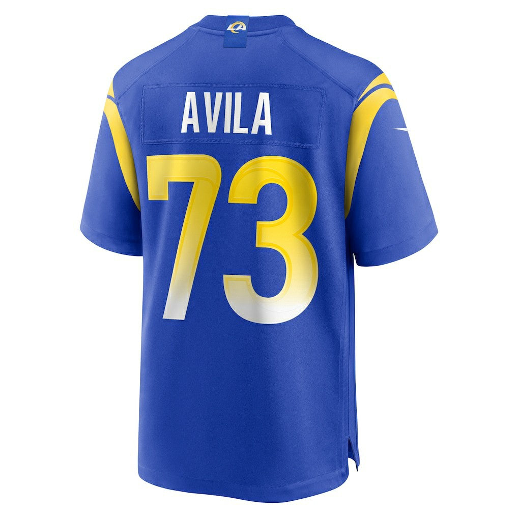 Steve Avila Los Angeles Rams Home Game Jersey - Royal - Nike
