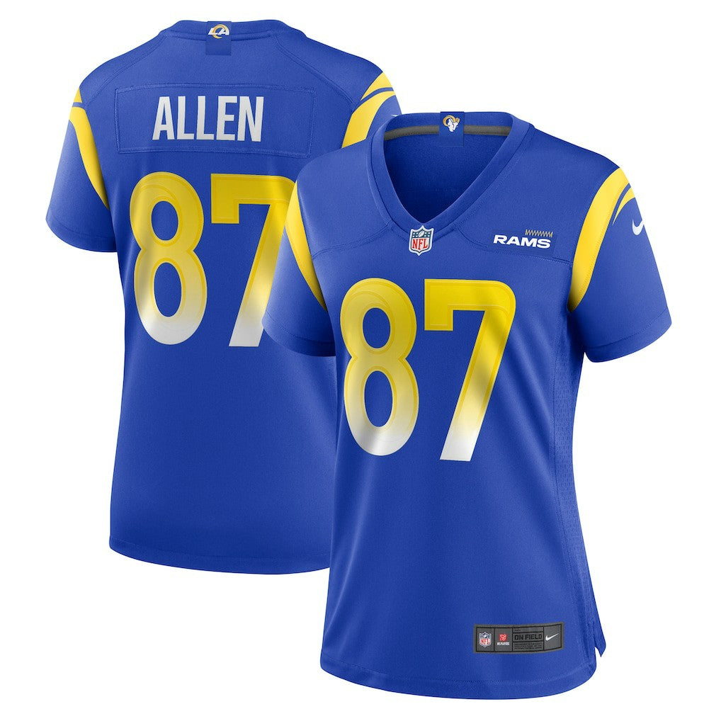 Davis Allen Los Angeles Rams Women's Home Game Jersey - Royal - Nike