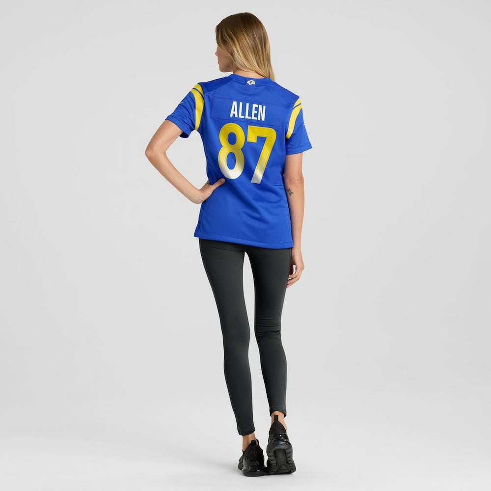 Davis Allen Los Angeles Rams Women's Home Game Jersey - Royal - Nike