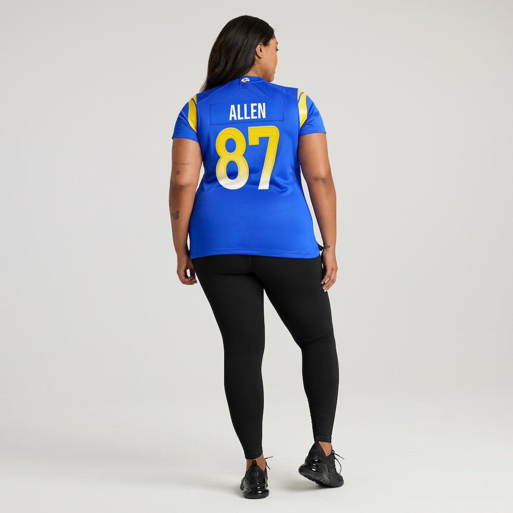 Davis Allen Los Angeles Rams Women's Home Game Jersey - Royal - Nike