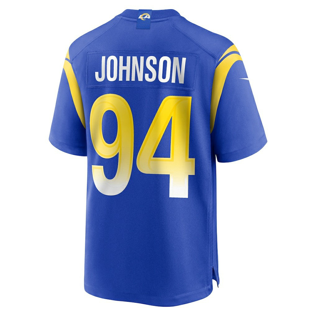 Desjuan Johnson Los Angeles Rams Home Game Jersey - Royal - Nike