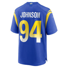 Desjuan Johnson Los Angeles Rams Home Game Jersey - Royal - Nike