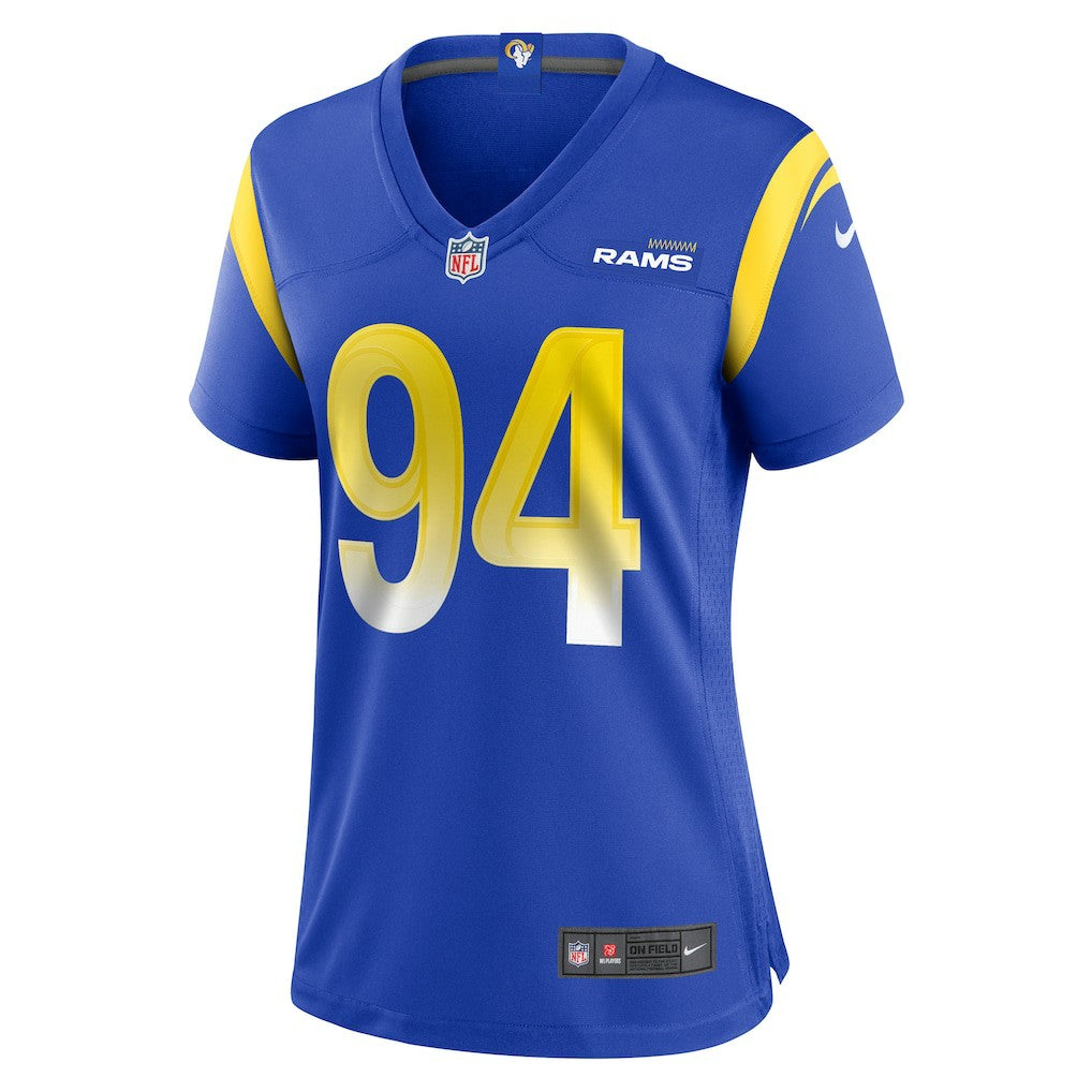 Desjuan Johnson Los Angeles Rams Women's Home Game Jersey - Royal - Nike