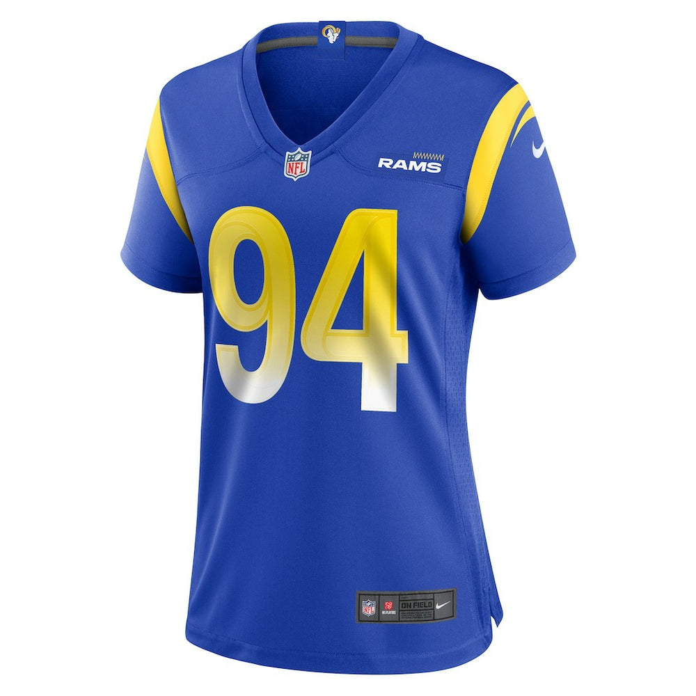 Desjuan Johnson Los Angeles Rams Women's Home Game Jersey - Royal - Nike