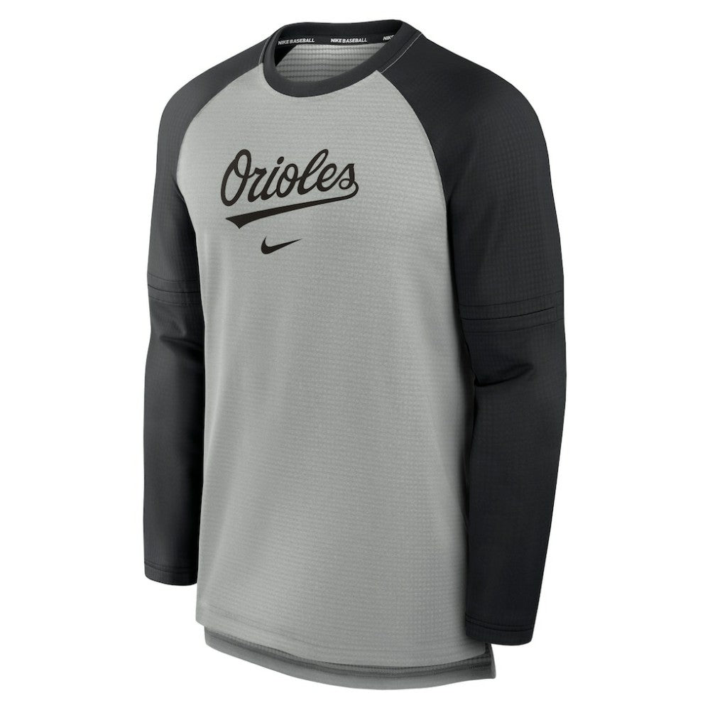 Baltimore Orioles Nike Authentic Collection Game Time Raglan Performance Long Sleeve T-Shirt Sale