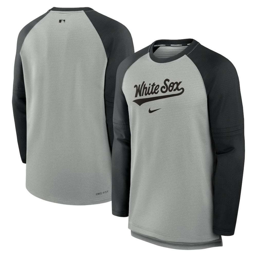 Chicago White Sox Nike Authentic Collection Game Time Raglan Performance Long Sleeve T-Shirt Outlet