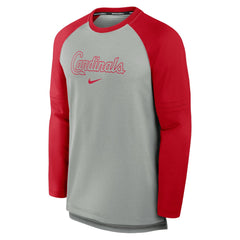 St. Louis Cardinals Nike Authentic Collection Game Time Raglan Performance Long Sleeve T-Shirt for sale