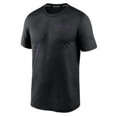 Colorado Rockies Nike Authentic Collection Early Work Tri-Blend Performance T-Shirt Outlet