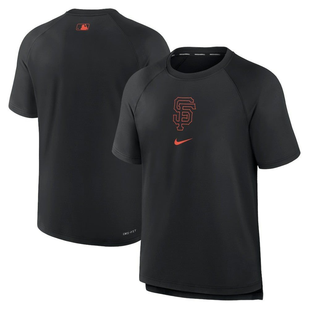 San Francisco Giants Nike Authentic Collection Pregame Raglan Performance T-Shirt Sale