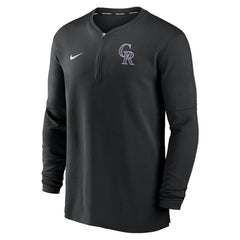 Colorado Rockies Nike Authentic Collection Game Time Performance Quarter-Zip Top Discount