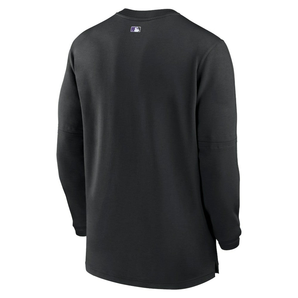 Colorado Rockies Nike Authentic Collection Game Time Performance Quarter-Zip Top Discount