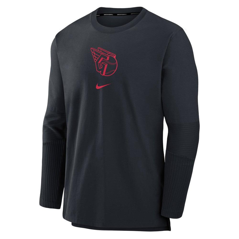 Cleveland Guardians Nike Authentic Collection Player Dri-FIT Lightweight Pullover Online