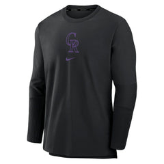 Colorado Rockies Nike Authentic Collection Player Dri-FIT Lightweight Pullover Online
