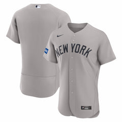 New York Yankees Nike Road Sponsor Patch Authentic Jersey for sale