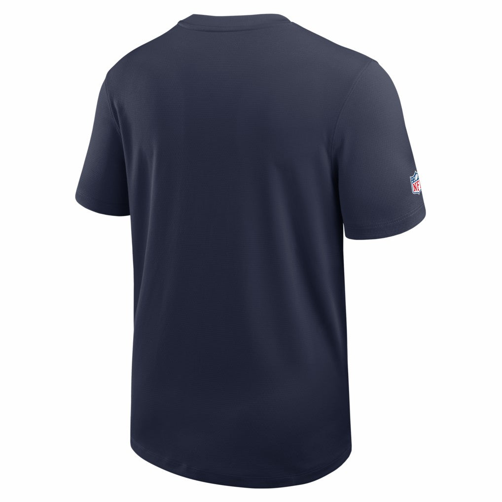 Dallas Cowboys Sideline UV Dri-FIT Coach Shirt - Navy - Nike