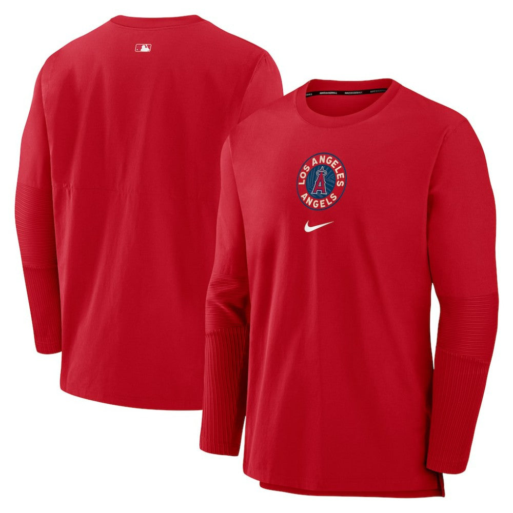 Los Angeles Angels Nike Authentic Collection Player Dri-FIT Lightweight Pullover Discount