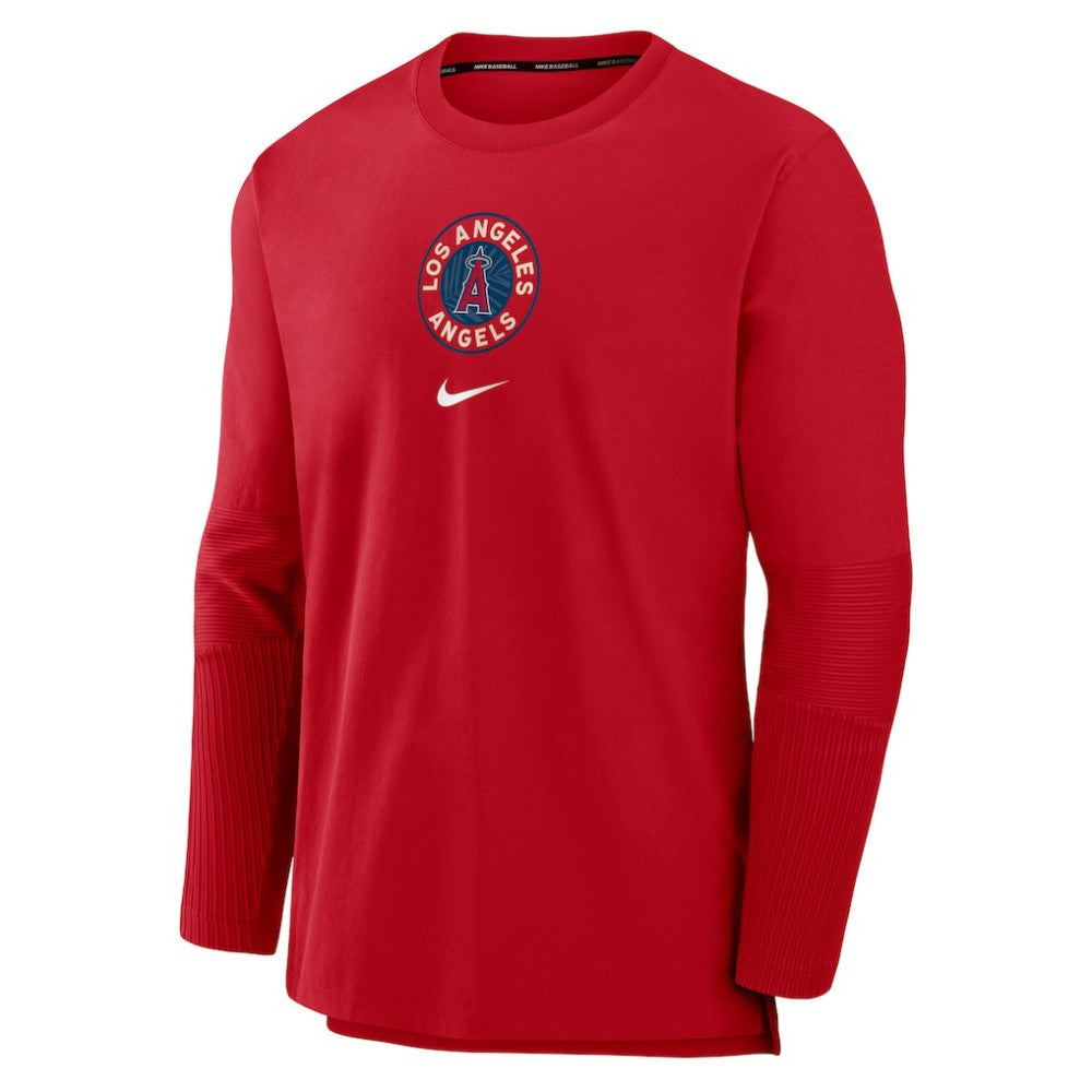 Los Angeles Angels Nike Authentic Collection Player Dri-FIT Lightweight Pullover Discount