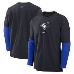 Toronto Blue Jays Nike Authentic Collection Player Dri-FIT Lightweight Pullover Discount