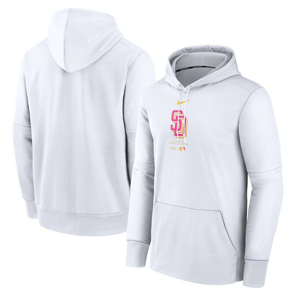 San Diego Padres Nike Authentic Collection City Connect Practice Performance Pullover Hoodie Online