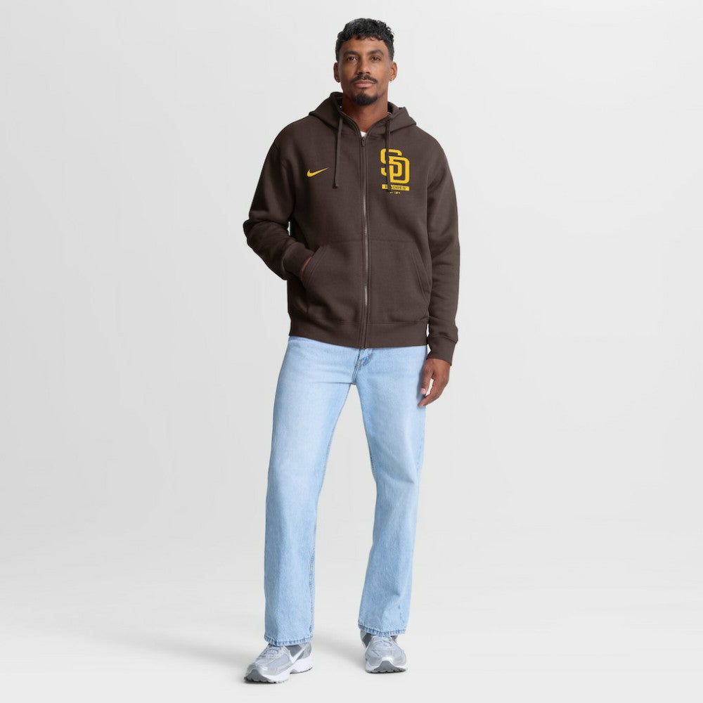 San Diego Padres Nike Primetime Lockup Full-Zip Hoodie Sale