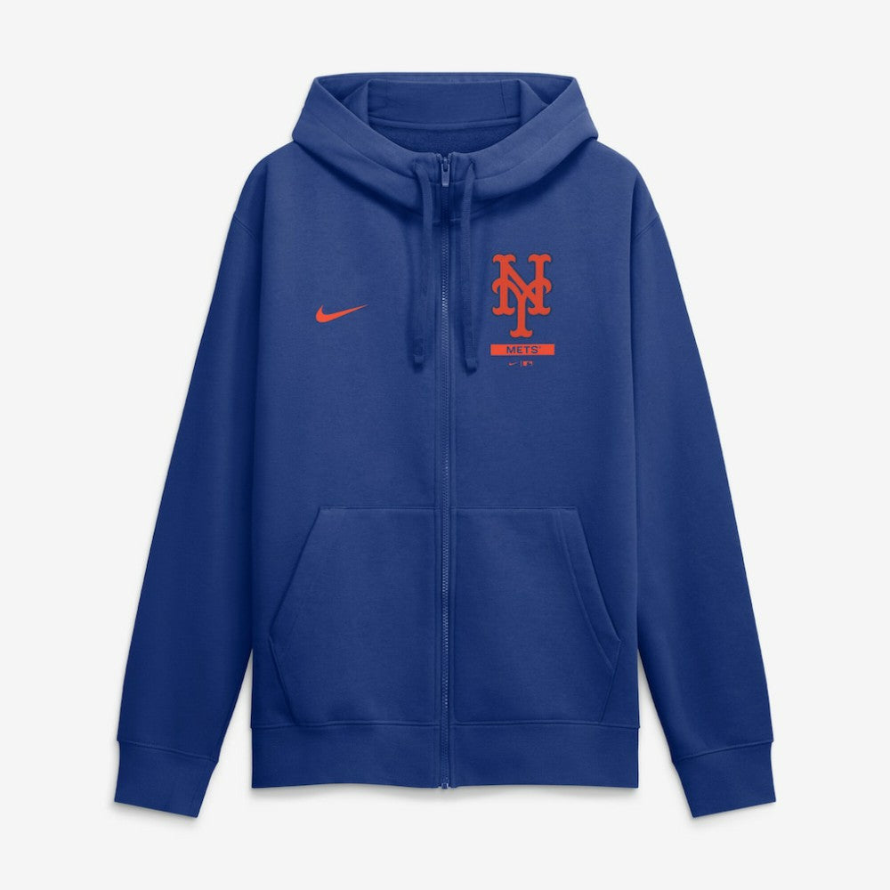 New York Mets Nike Primetime Lockup Full-Zip Hoodie Outlet