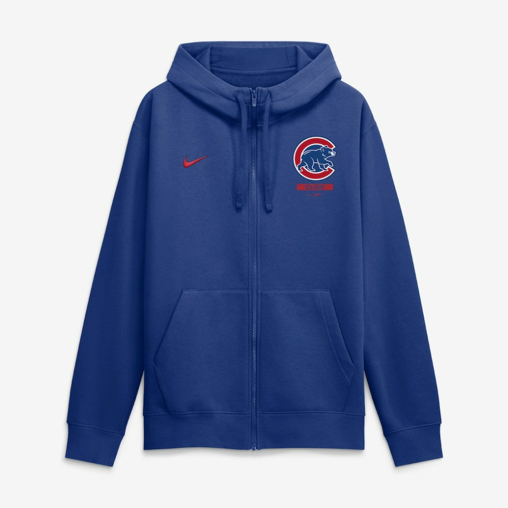 Chicago Cubs Nike Primetime Lockup Full-Zip Hoodie Discount