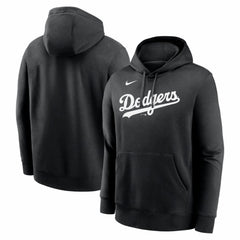 Los Angeles Dodgers Nike Logo Club Fleece Hoodie Outlet