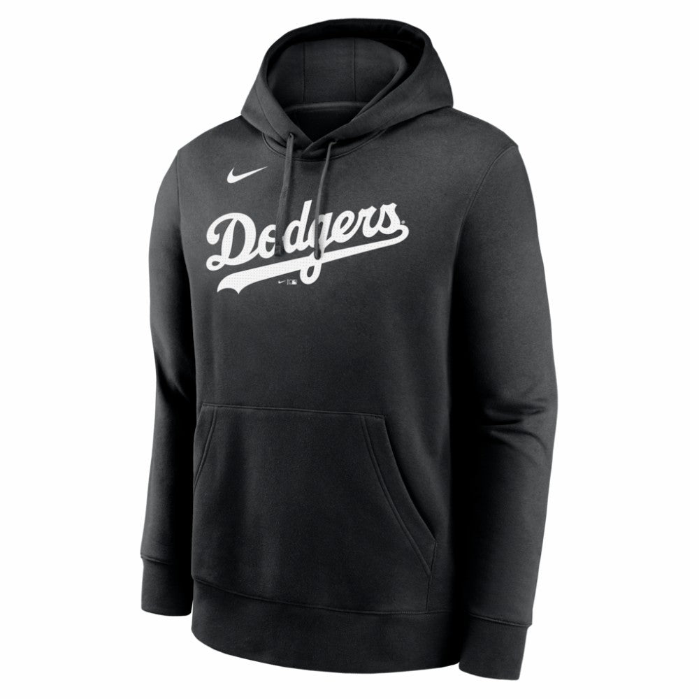 Los Angeles Dodgers Nike Logo Club Fleece Hoodie Outlet