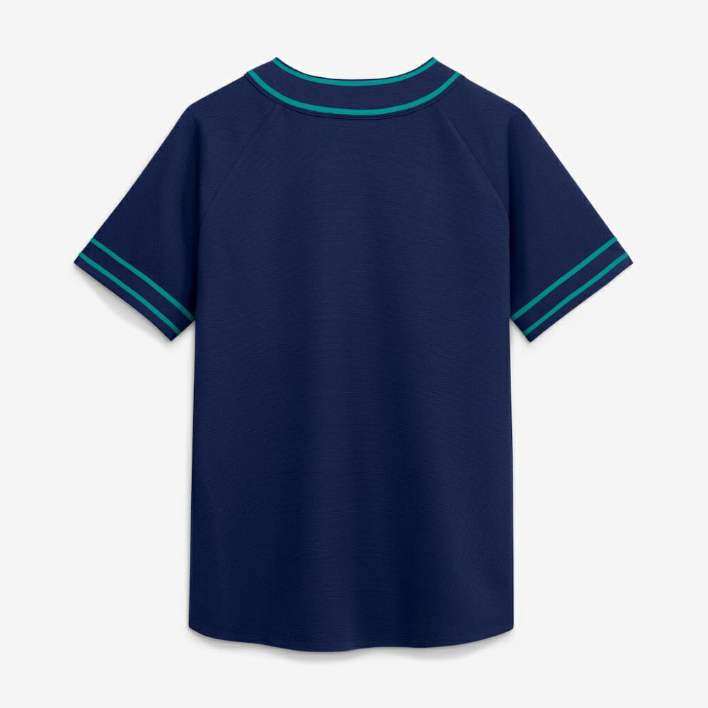 Seattle Mariners Fanatics Women's Diva Race Ahead Raglan V-Neck T-Shirt Online