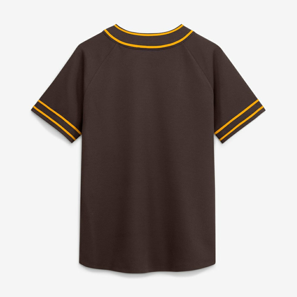 San Diego Padres Fanatics Women's Diva Race Ahead Raglan V-Neck T-Shirt Sale