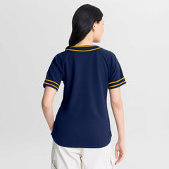 Milwaukee Brewers Fanatics Women's Diva Race Ahead Raglan V-Neck T-Shirt Discount