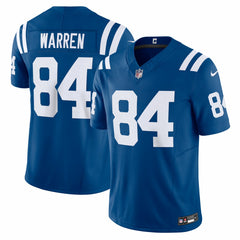 Tyler Warren Indianapolis Colts Team Vapor F.U.S.E. Limited Jersey - Royal - Nike