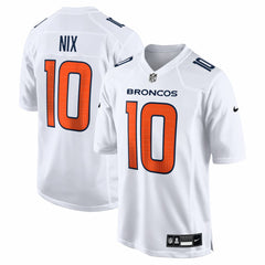 Bo Nix Denver Broncos Tundra Fashion Game Jersey - White - Nike