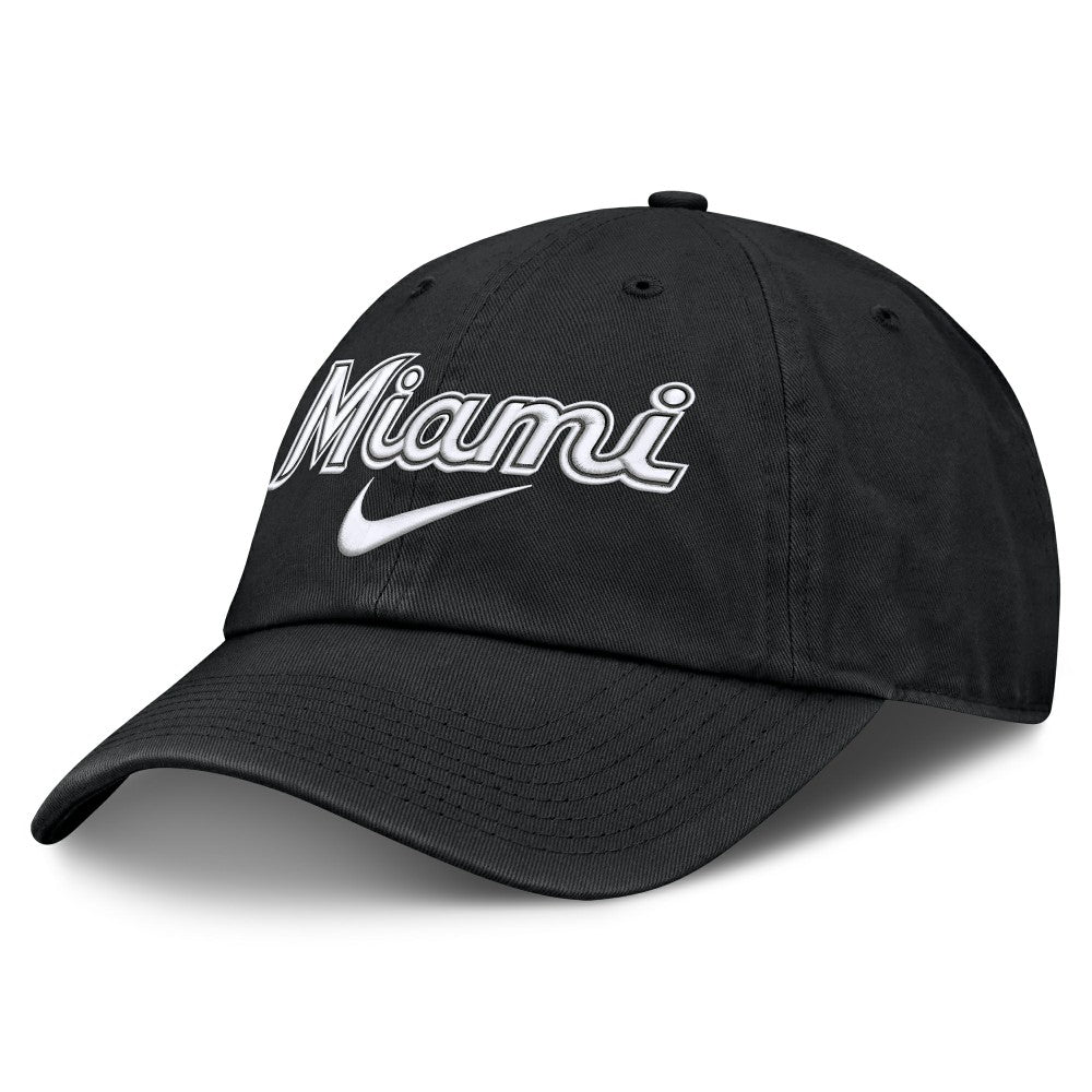 Miami Marlins Nike Primetime Club Adjustable Hat for sale